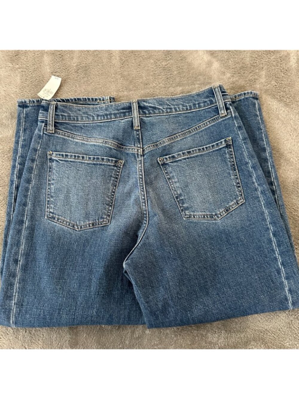 NWT Old Navy Barrel Leg Jeans Women's size 8 High Rise Baggy - Picture 9 of 9